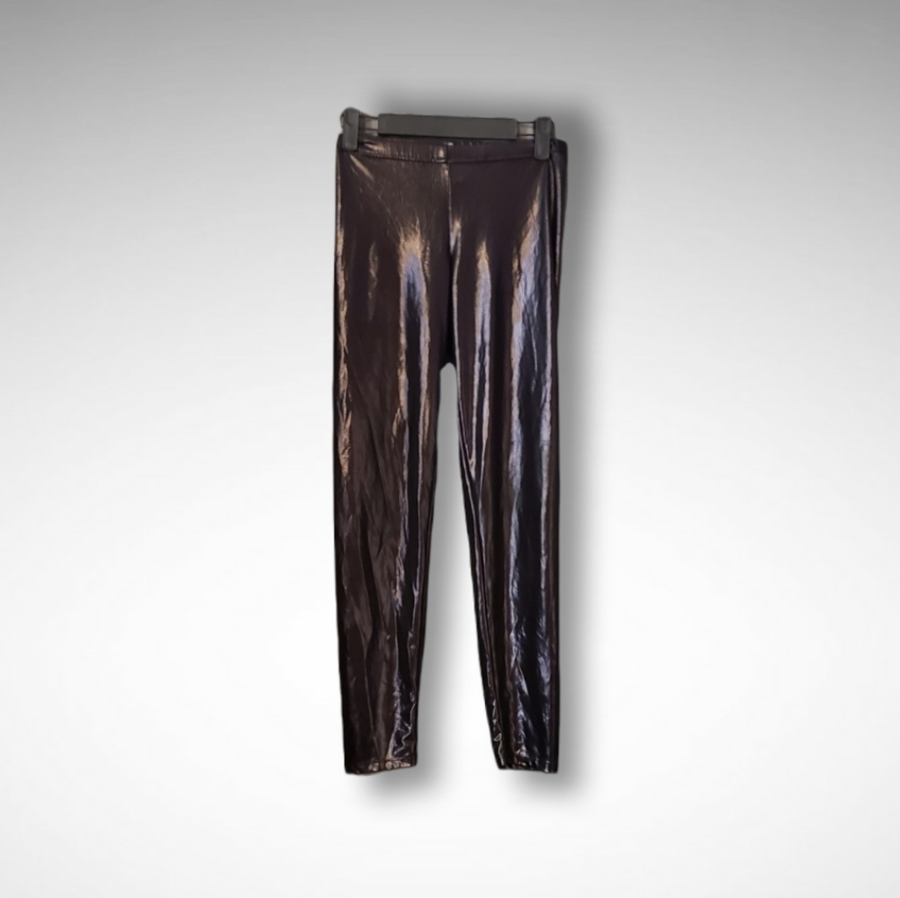 Black Shiny Leggings